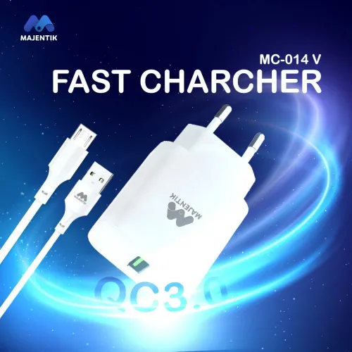 ماجنتيك MC-014 V – شاحن سريع بقوة 20 واط مع كابل Micro USB