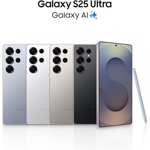 سامسونج جالكسي S25 ألترا - هاتف ذكي | 256 جيجابايت، 12 جيجابايت رام